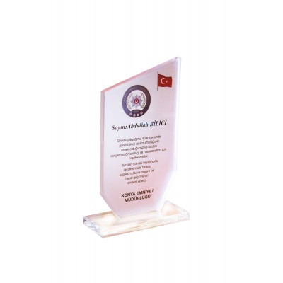KRİSTAL PLAKET